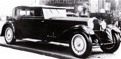 Bugatti Type 41 Royale 2-Door Saloon body by Kellner, 1932