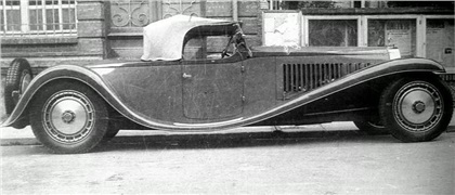 Bugatti Type 41 Royale Esders Roadster body by Jean Bugatti, 1932