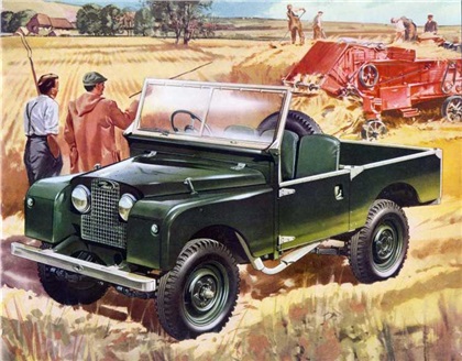 Land Rover Series I, 1950 - Advertising