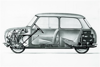 Austin Seven / Morris Mini-Minor, 1959