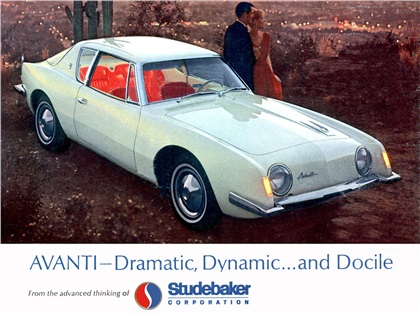 Studebaker Avanti, 1963 - Advertising
