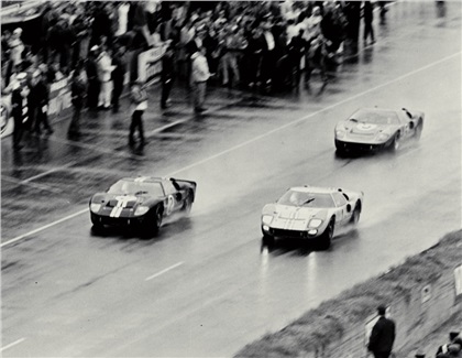 Ford's 1-2-3 finish in 1966 was America's first win at LeMans.