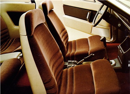 Lancia Gamma Coupe (Pininfarina), 1976–80 - Interior