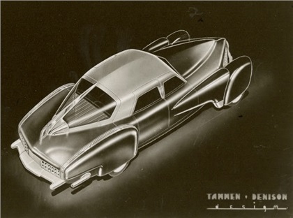 A Tucker Torpedo design proposal by Alex Tremulis (Dec., 1946)