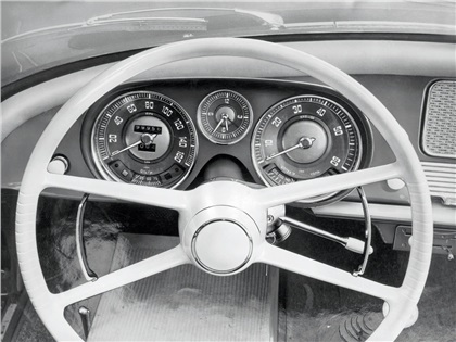 BMW 507 - the interior 