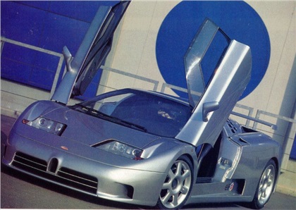 Bugatti EB110 SS Prototype, 1992 - Sport Stradale