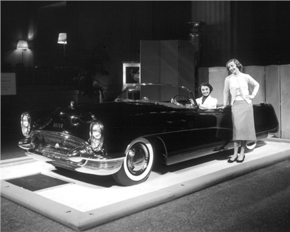 Buick Wildcat Sports Convertible, 1953 - on display at the Waldorf Astoria