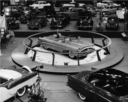 Packard Panther Daytona - debut, 1954 New York International Auto show