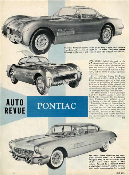 Pontiac Bonneville Special, 1954