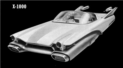 Ford X-1000, 1955-1956