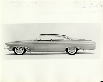 Chrysler Norseman (Ghia), 1956 - Design Sketch