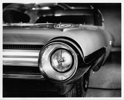 Ford La Galaxie, 1958 - Details of one the special high-intensity fog-piercing lamps