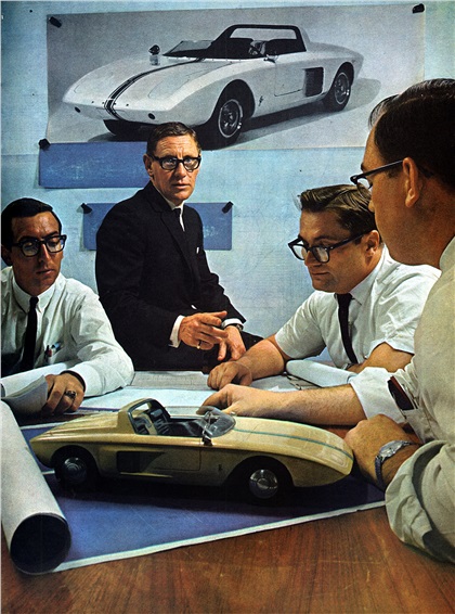 Ford Mustang I, 1962 - Design Process