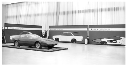 Vauxhall GT Concept, 1964 - In the Luton Studios