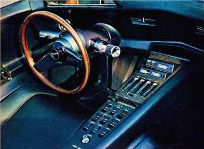 Chevrolet Manta Ray, 1969 - Interior