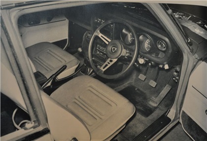 Mazda RX510, 1971 - Interior