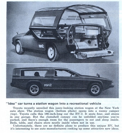 Toyota RV-2 - Popular Science 07-1973