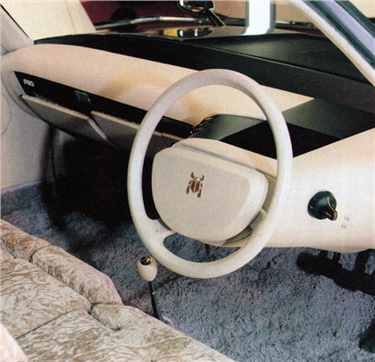 Toyota F110 Concept, 1977 - Interior