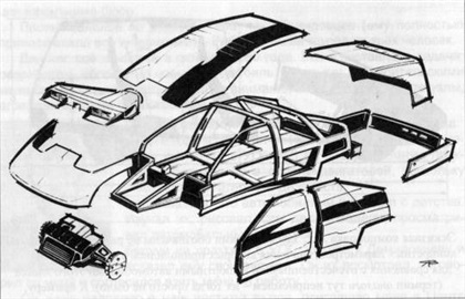 Идея блочно-каркасной структуры автомобиля Х-1 была для того времени весьма прогрессивной. Впрочем, она нисколько не устарела и сейчас.