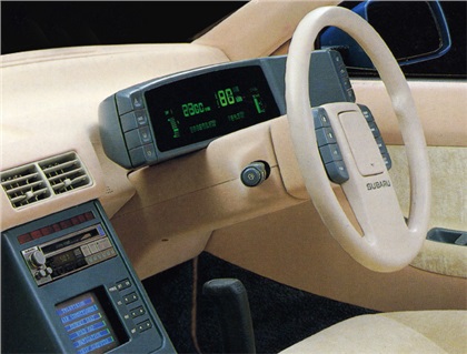 Subaru ACX-II, 1985 - Interior