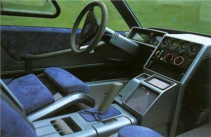 Matra P29, 1986 - Interior