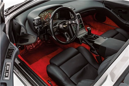 Nissan MID4-II, 1987 – Interior – Photo: Isao Yatsui