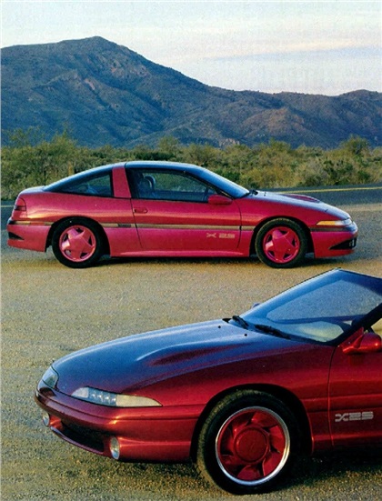 Plymouth X2S Coupe and Mitsubishi X2S Roadster, 1988