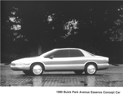 Buick Park Avenue Essence Concept Car, 1989 - Design Process