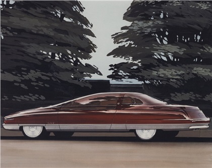 Cadillac Solitaire Concept, 1989 - Design Sketch