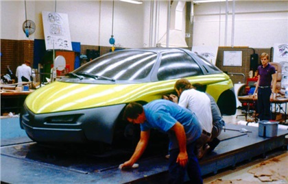 Pontiac Stinger Concept, 1989 - Design Process