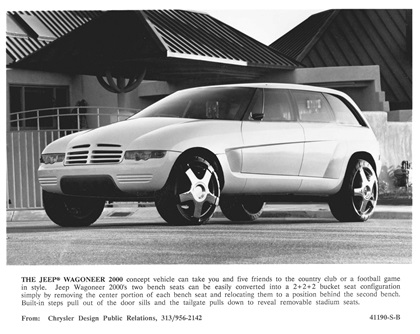 Jeep Wagoneer 2000 Concept, 1991