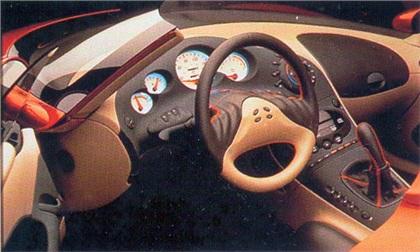 Hyundai HCD-I Concept, 1992 - Interior