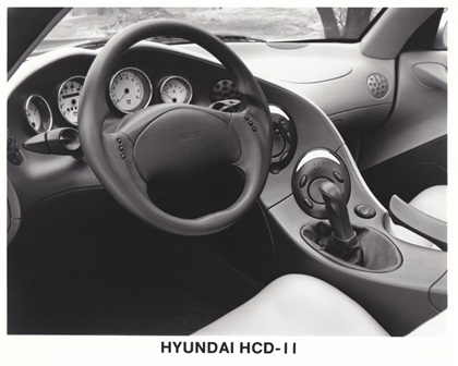 Hyundai HCD-II Concept, 1993 - Interior - Dashboard