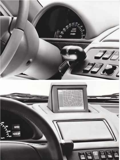Mercedes-Benz Vision A 93 Concept, 1993 - Interior