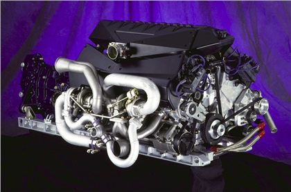 Ford GT90 Concept, 1995 - Engine