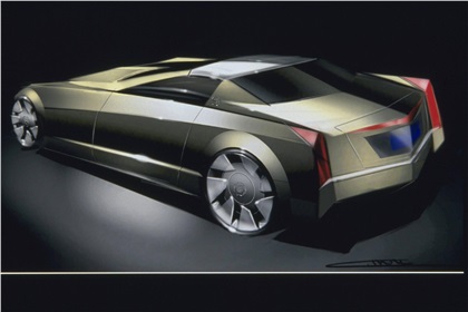 Cadillac Evoq Concept, 1999 - Design Sketch