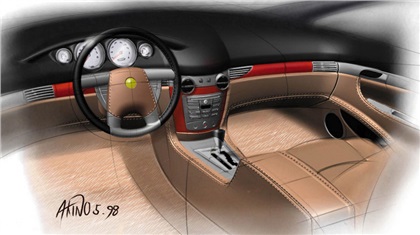 Chrysler Citadel, 1999 - Interior design sketch