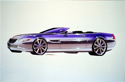 Chrysler 300 Hemi C, 2000 - Design sketch