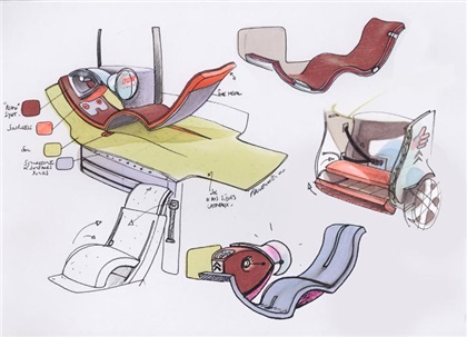 Citroen Osmose Concept, 2000 - Design Sketch
