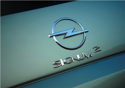 Opel Signum<sup>2</sup> Concept, 2001