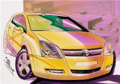 Opel Signum<sup>2</sup> Concept, 2001 - Design Sketch