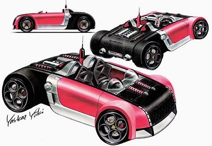 Suzuki GSX-R/4, 2001 - Design Sketches