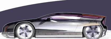 Citroen C-Airdream Concept, 2002 - Design Sketch