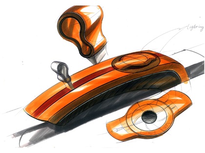Volkswagen Neeza Concept, 2006 - Design Sketch