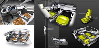 Magna Steyr Mila EV Concept, 2009 - Interior Design