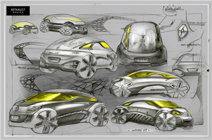Renault Zoe Z.E. Concept, 2009