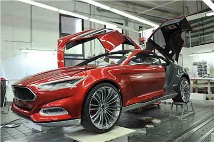 Ford Evos, 2011 - In the design studio