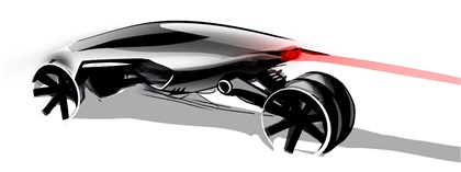 Opel RAK e, 2011 - Design Sketch