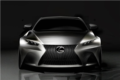 Lexus LF-CC, 2012 - Design Sketch