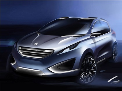 Peugeot Peugeot Urban Crossover, 2012 - Design Sketch
